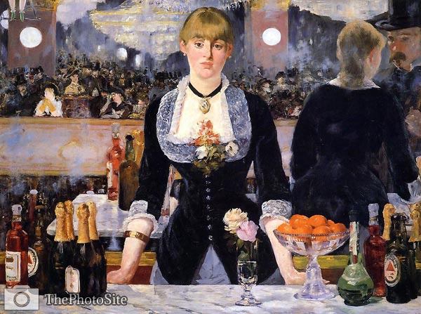 A Bar at the Folies-Bergere Eduard Manet - Click Image to Close