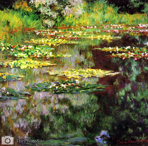 Water Lily pond Claude Monet - Click Image to Close