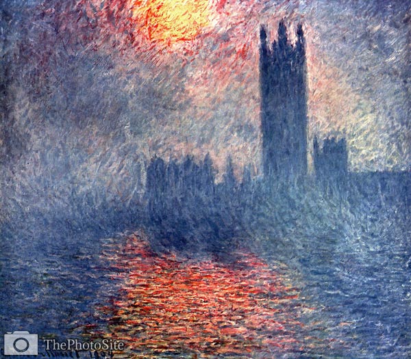 The parliament in London Claude Monet - Click Image to Close