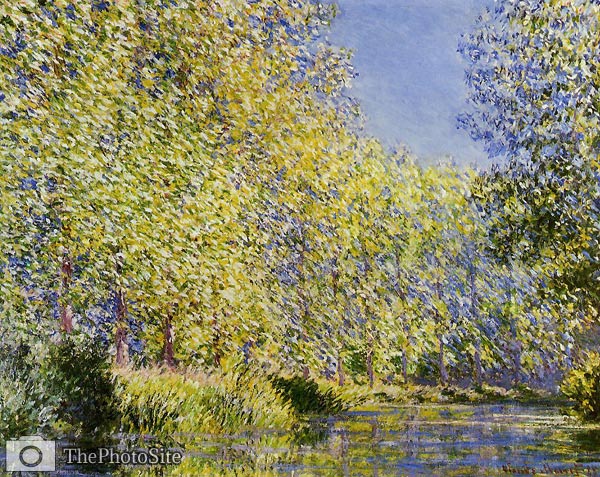 Bend in the River Epte Claude Monet - Click Image to Close