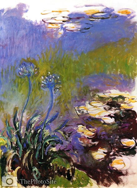 Blue Tuberose Monet - Click Image to Close