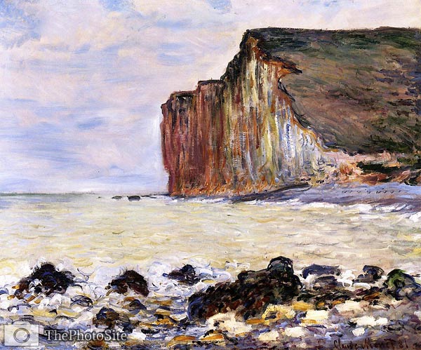 Cliffs of Les Petites-Dalles Monet - Click Image to Close