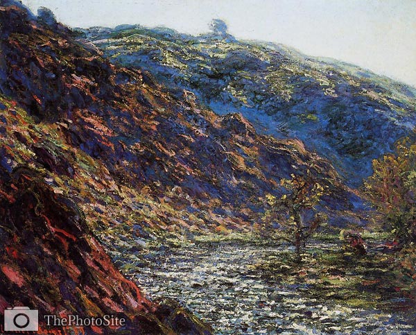 Gorge of the Petite Creuse Claude Monet - Click Image to Close