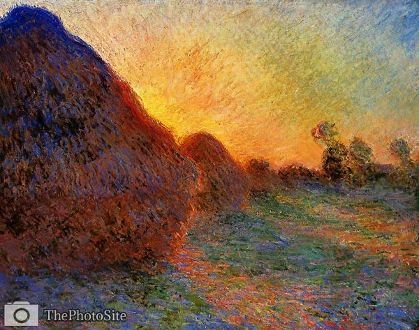 Grainstacks Monet - Click Image to Close