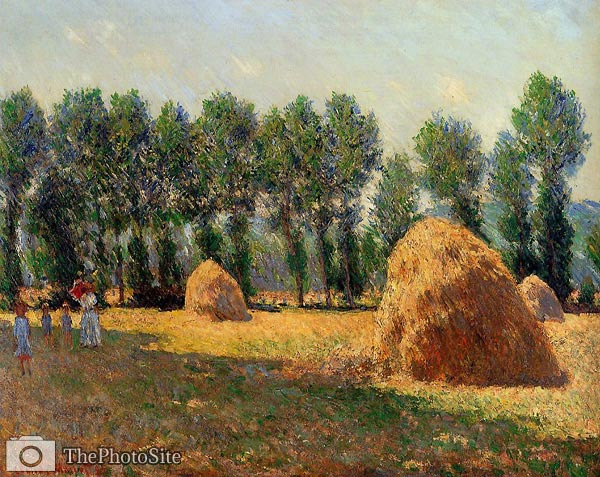 Haystacks at Giverny Claude Monet - Click Image to Close