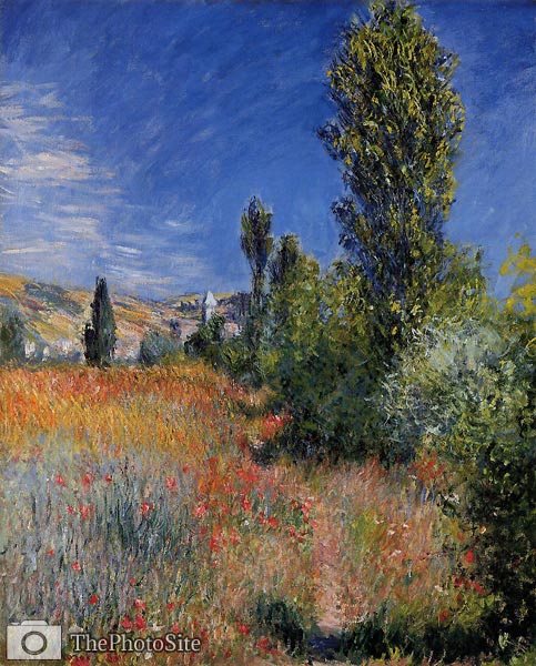 Landscape on the Ile Saint-Martin Claude Monet - Click Image to Close