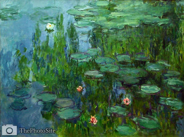 Lotus Claude Monet - Click Image to Close