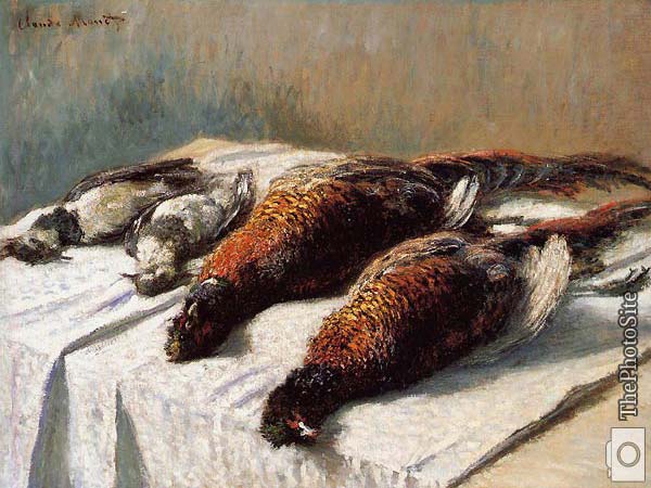 Pheasants and Plovers Monet - Click Image to Close