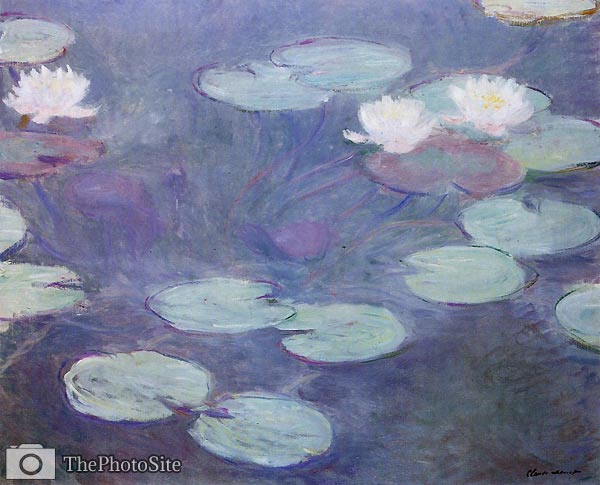 Pink Water-Lilies Claude Monet - Click Image to Close