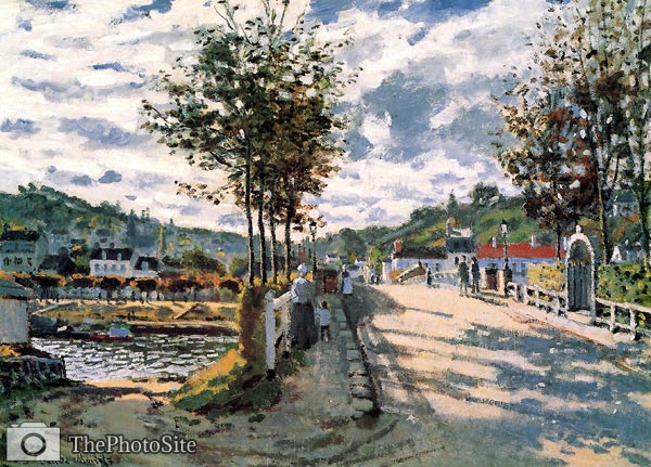The Bridge at Argenteuil Claude Monet - Click Image to Close