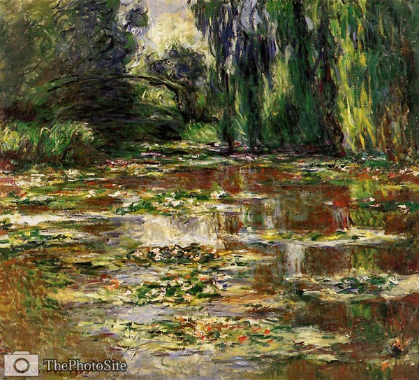 The Bridge over the Water-Lily Pond2 Claude Monet - Click Image to Close