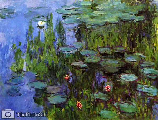 water lilies Monet - Click Image to Close
