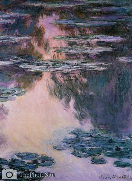 Water-Lilies Claude Monet - Click Image to Close