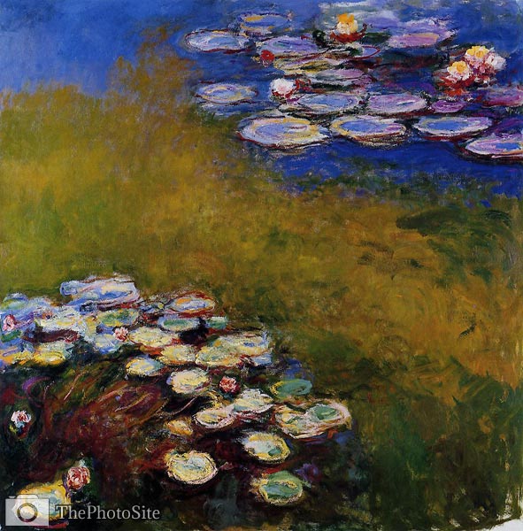 Water-Lilies Claude Monet - Click Image to Close
