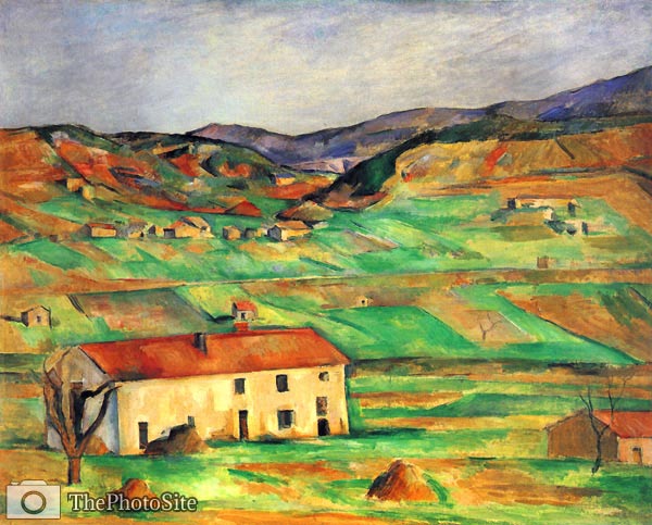 Environment of Gardanne Paul Cezanne - Click Image to Close