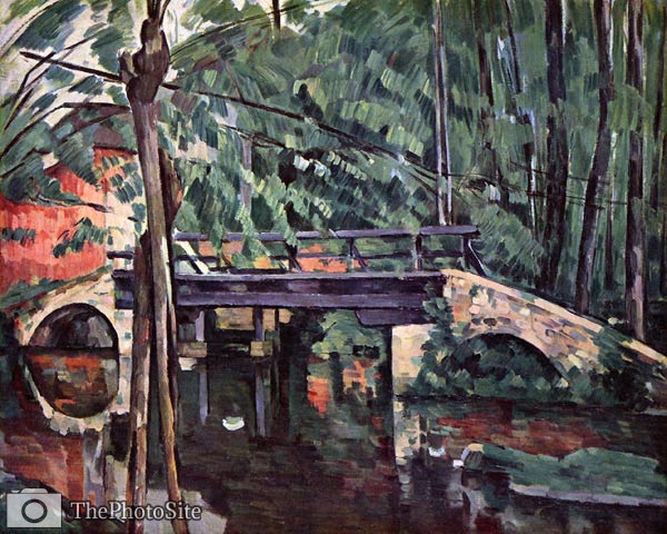 Le petit pont Paul Cezanne - Click Image to Close