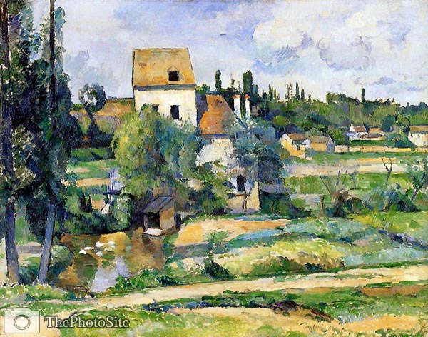Mill on the Couleuvre at Pontoise Paul Cezanne - Click Image to Close