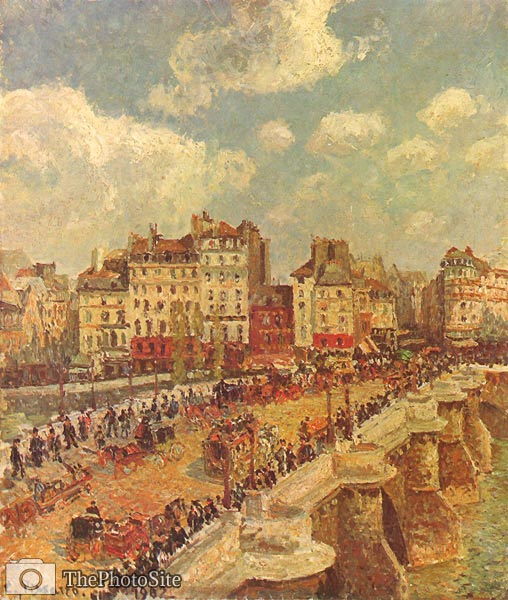 Le Pont-Neuf Camille Pissarro - Click Image to Close