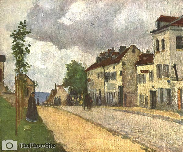 Street in Pontoise Rue de Gisors Camille Pissarro - Click Image to Close