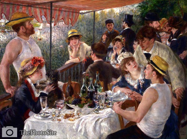 Luncheon at the Boating Party Pierre-Auguste Renoir - Click Image to Close