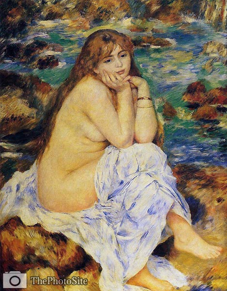 Seated Nude Renoir - Click Image to Close