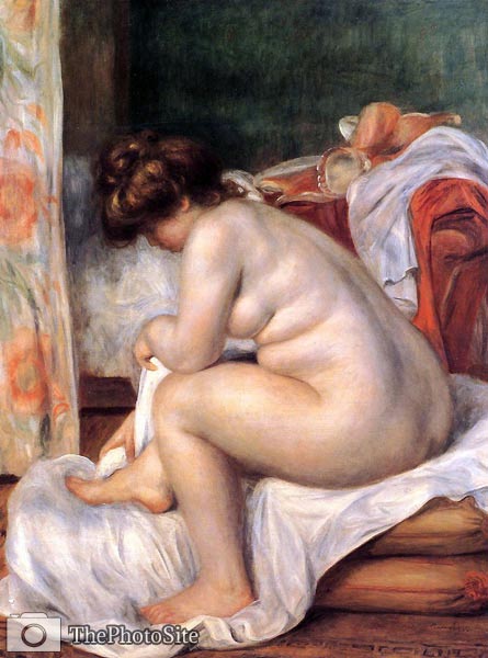 Woman After Bathing Renoir - Click Image to Close