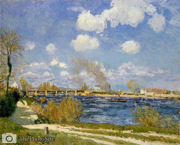 Bougival Alfred Sisley - Click Image to Close
