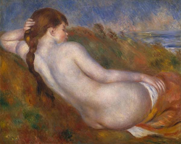 Reclining nude 1883 - Click Image to Close