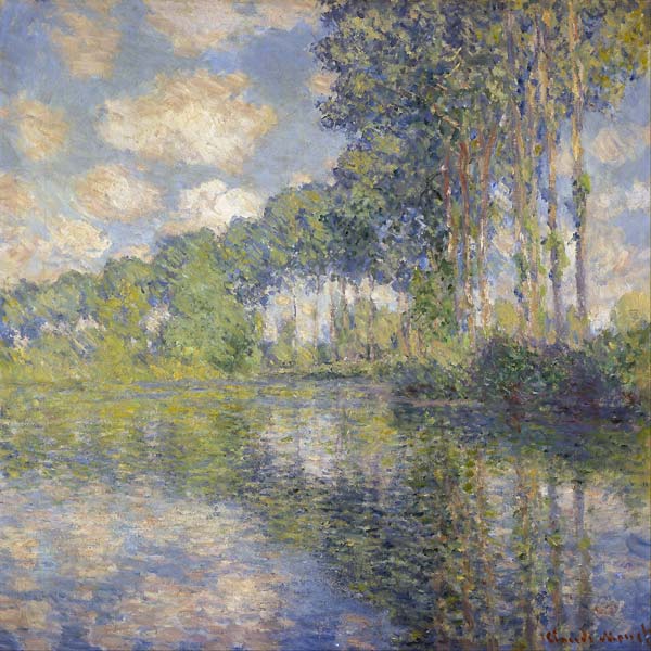 Poplars on the Epte - Click Image to Close