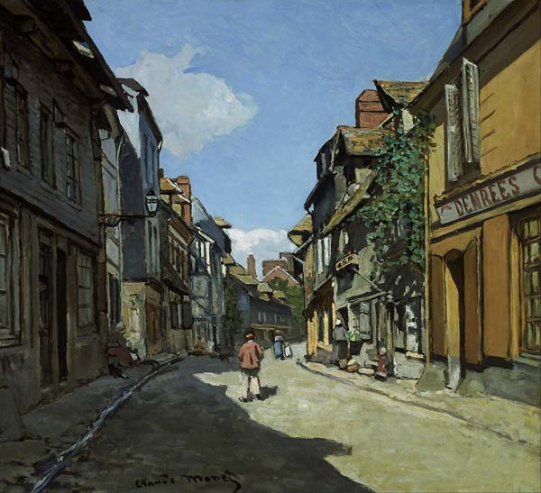 Rue de la Bavole, Honfleur - Click Image to Close