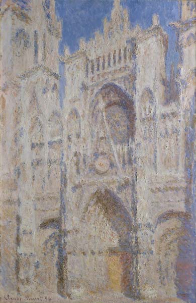Rouen cathedral the portal sunlight 1894 - Click Image to Close