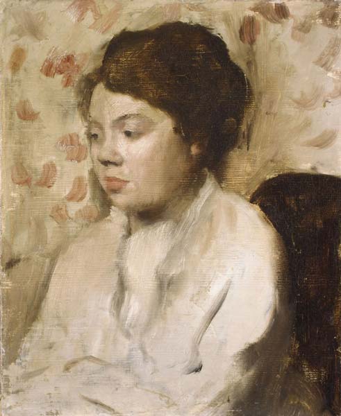 Portrait of a young woman - Click Image to Close