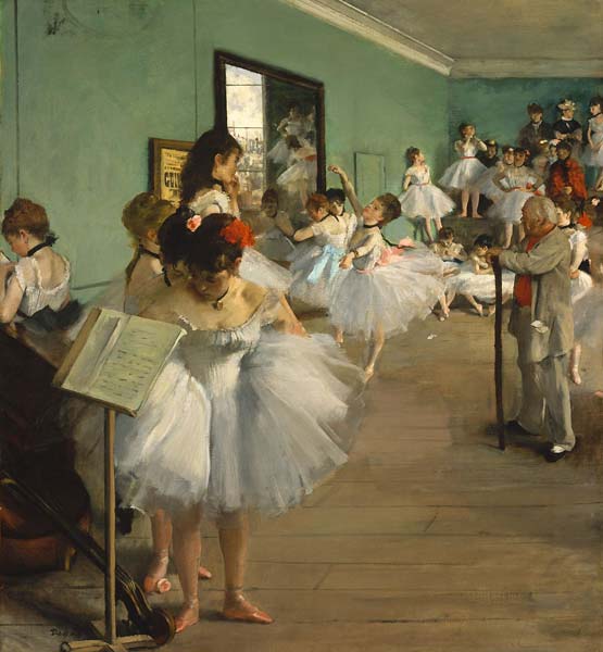 The dance class 1874 - Click Image to Close