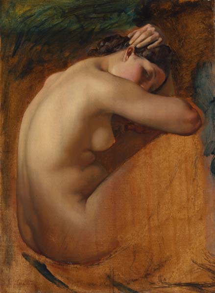 Study of a female nude - Click Image to Close