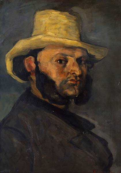 Gustave boyer in a straw hat - Click Image to Close