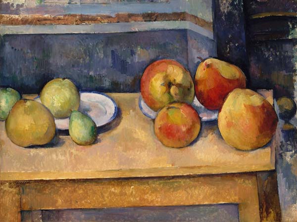 Still life with apples and pears - Click Image to Close