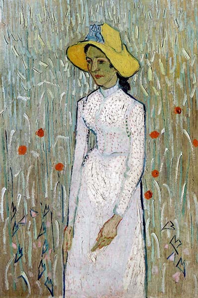 Girl in white - Click Image to Close