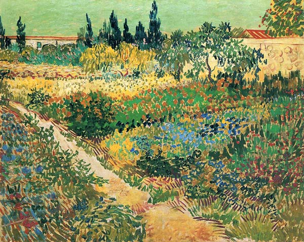Garden at Arles - Click Image to Close