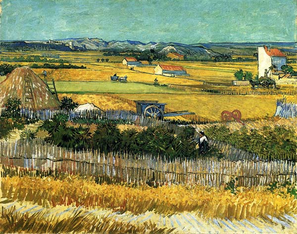 The Harvest, Arles - Click Image to Close