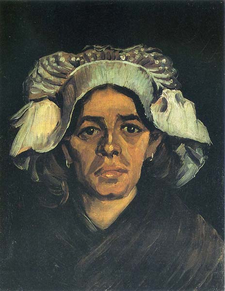 Peasant Woman, Portrait of Gordina de Groot - Click Image to Close