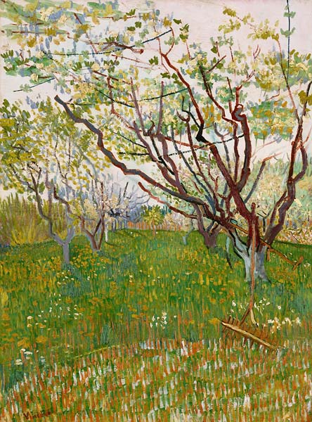 The flowering orchard 1888 - Click Image to Close
