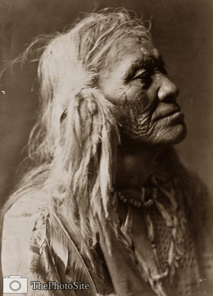 Luqaiot Kittitas Native American Indian Man - Edward Curtis - Click Image to Close