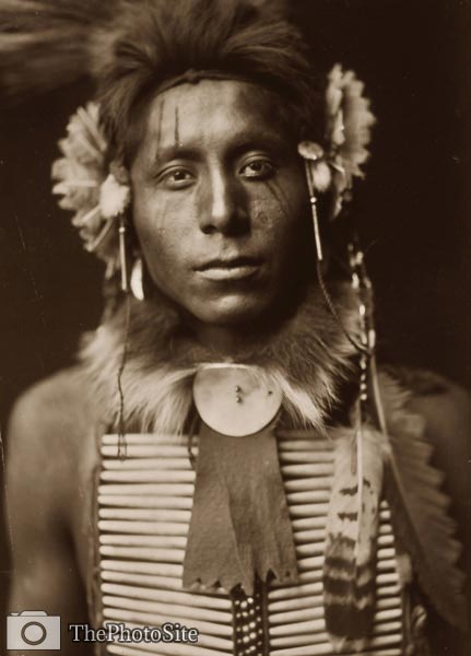 Sitting Eagle Crow Indian Man - Click Image to Close