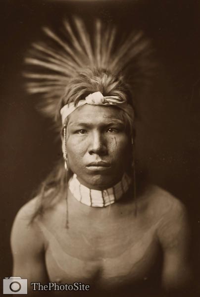 Black Hair North American Indian Man - Click Image to Close