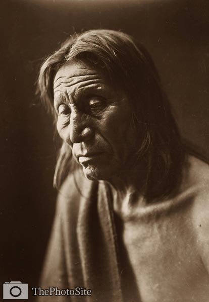 Big Head, North American Native Indian by Edward Curtis - Click Image to Close