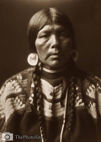 The wife of Ow High Native American Indian portrait - Click Image to Close