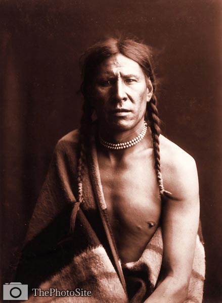 Heavy Shield, Native Indian Man, 1900 - Click Image to Close
