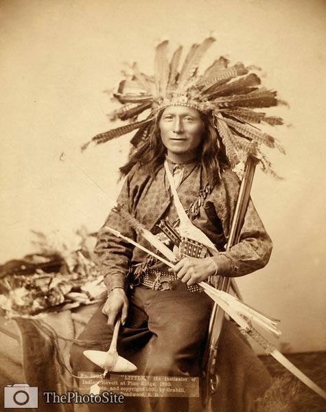 "Little", Oglala Band Leader, 1890 - Click Image to Close