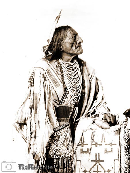 Native American Indian, ceremonial dress 1900 - Click Image to Close