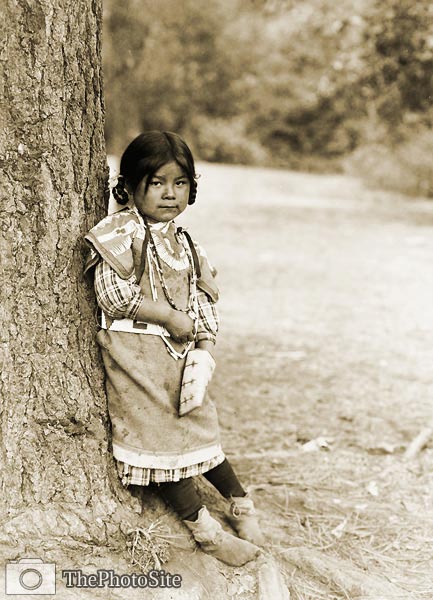 Innocence, an Umatilla girl, 1910. - Click Image to Close
